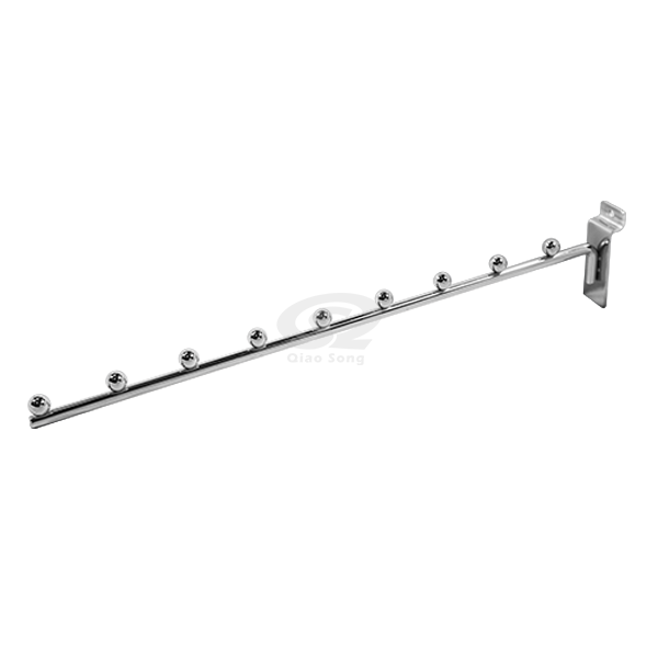 9 Ball Pins Hook for Slatwall, Straight Style