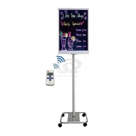 LED Multi-Function Signboard Stand with Remote Control